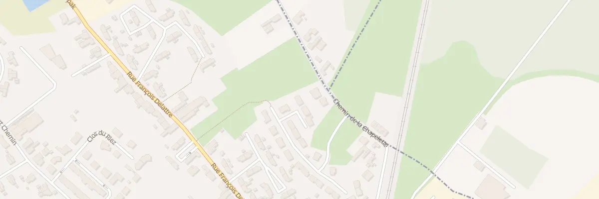 Plan du 24 Rue d’Estienne d’Orves à Libercourt