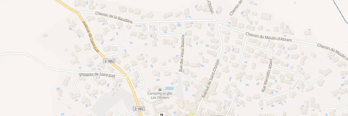 Plan du 4 Rue des Vieux Bassins à Creissan