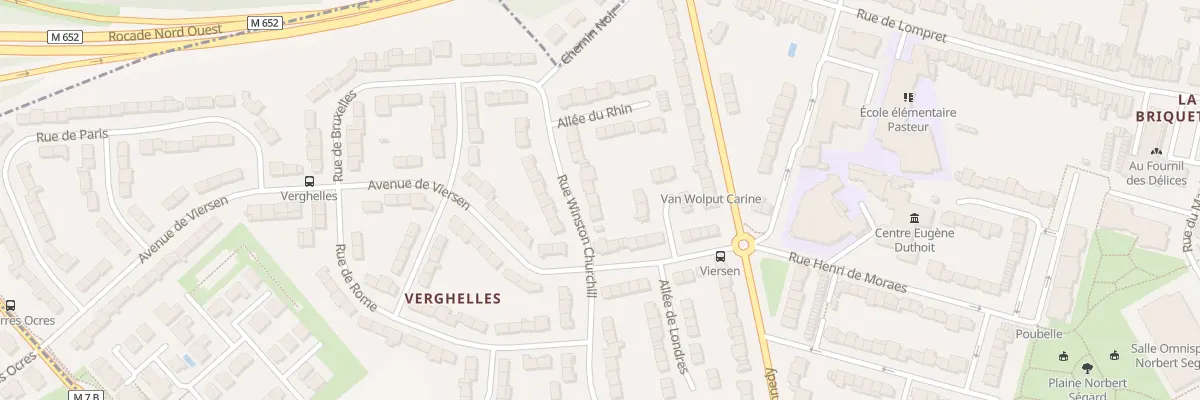Plan du 92 Rue Winston Churchill à Lambersart