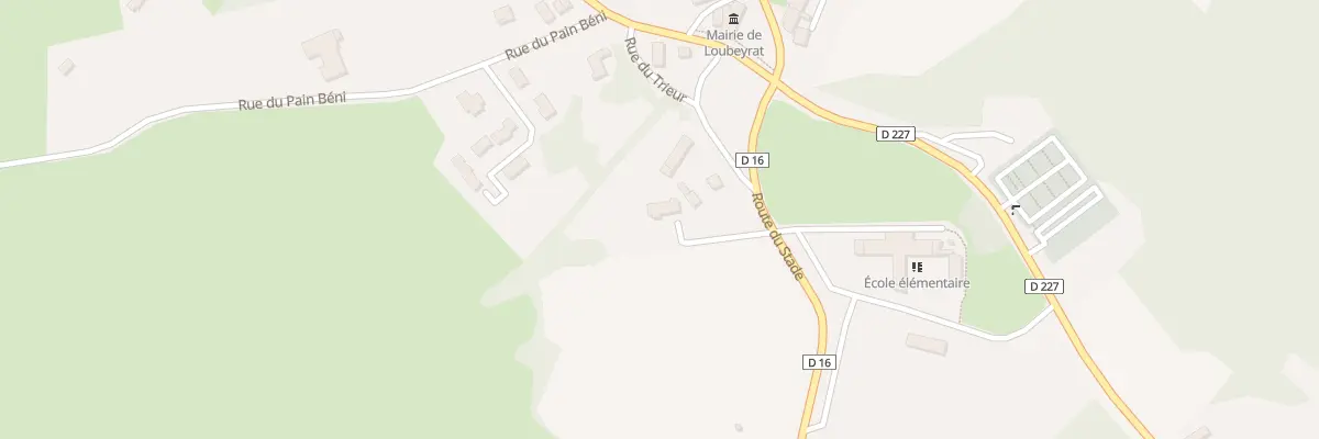 Plan du 5627 Le Bourg à Loubeyrat