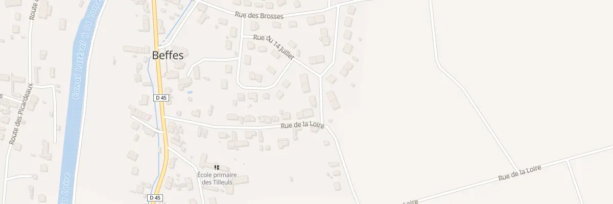 Plan du 1 Rue des Petits Champs à Beffes