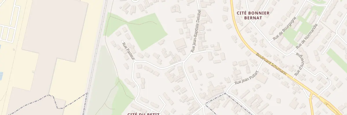 Plan du 63 Rue Jean-Baptiste Delobel à Libercourt