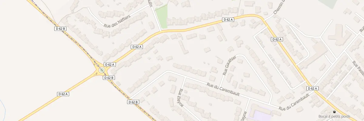 Plan du 32 Rue du Carembault à Phalempin