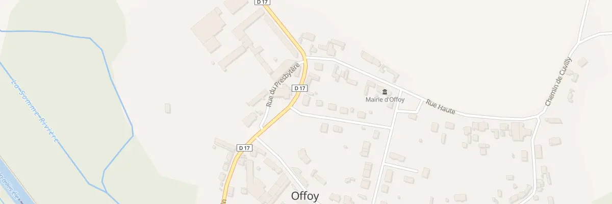 Plan du 1 Rue Pierre du Roizel à Offoy