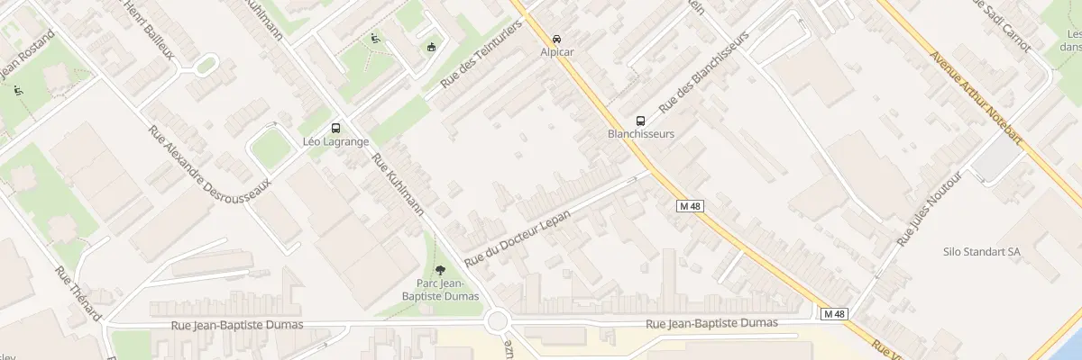 Plan du 32 Rue du Doc Lepan à Lille