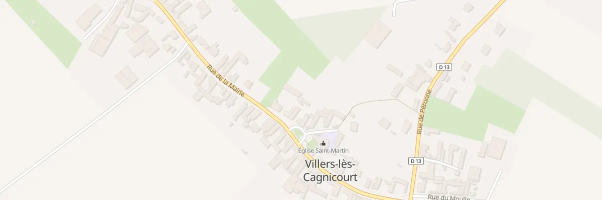 Plan du 24 Rue de la Mairie à Villers-lès-Cagnicourt