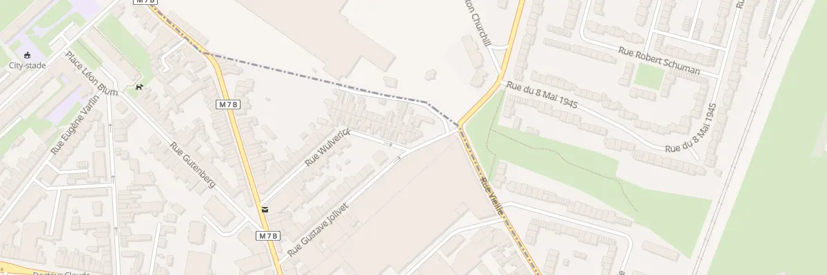 Plan du 47 Rue Gustave Jolivet à Lille