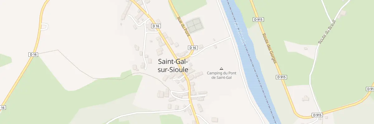 Plan du 1 Rte des Bois à Saint-Gal-sur-Sioule