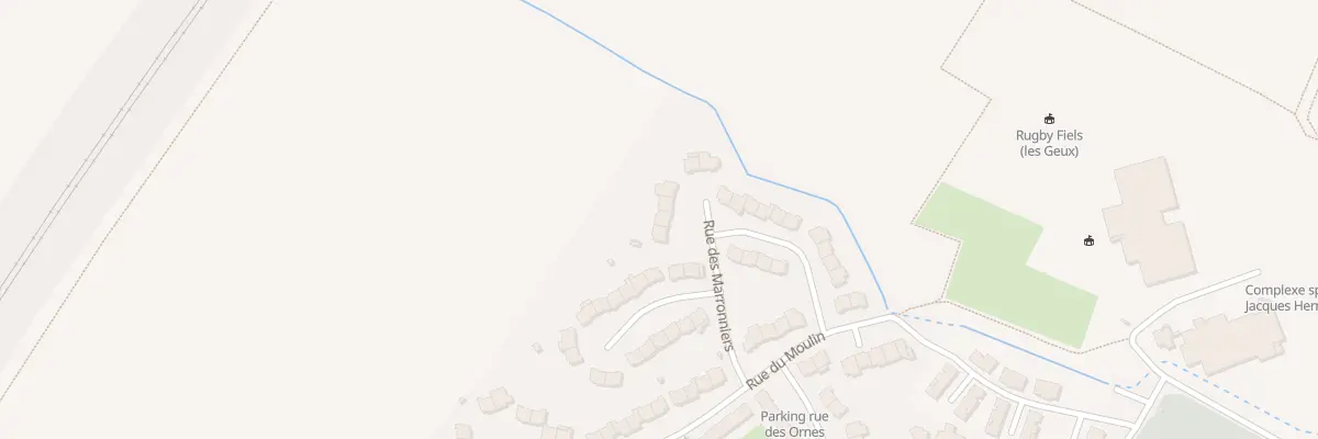 Plan du 3 Rue des Marronniers à Phalempin