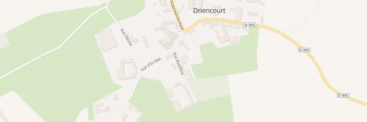 Plan du 1 Rue Bastifour à Driencourt