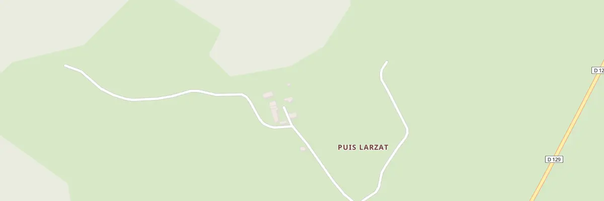 Plan du 5060 Larzat à Chirat-l’Église