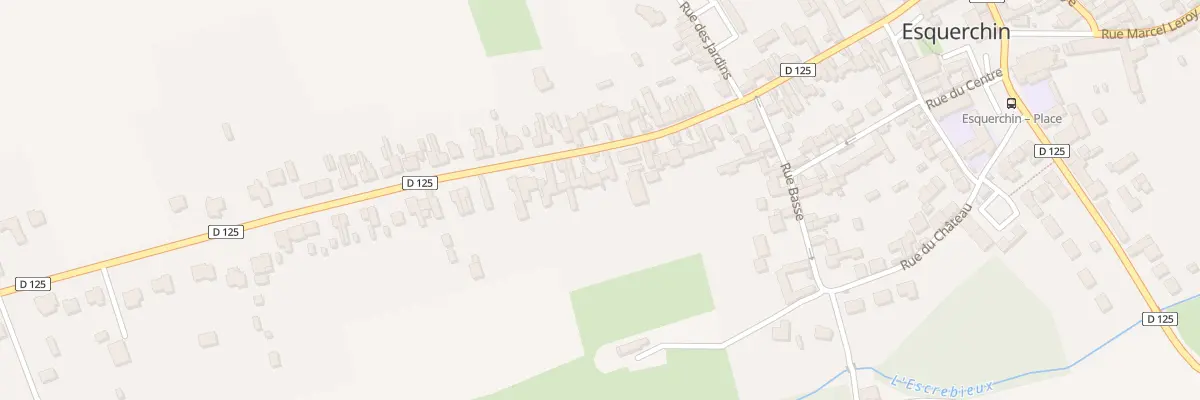 Plan du 325 Rue de Quiery à Esquerchin