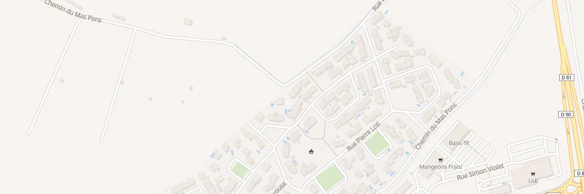 Plan du 16 Rue Eloi Pino à Saint-Laurent-de-la-Salanque