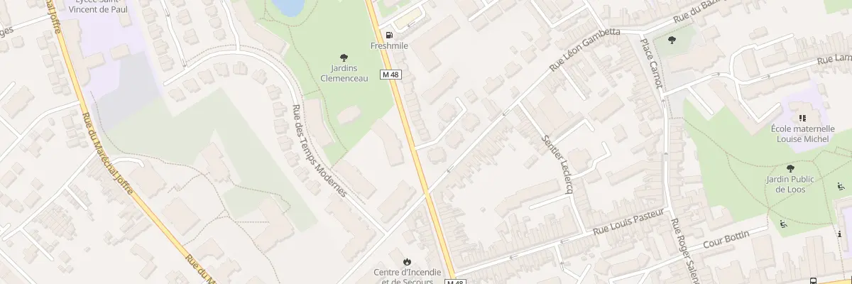 Plan du 22 Rue de la Distillerie à Loos
