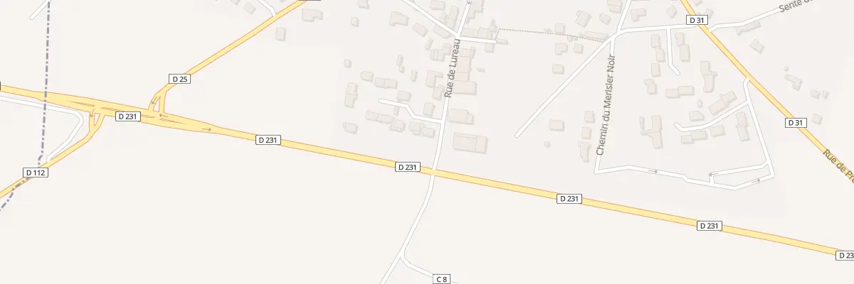 Plan du 1 Res des Bles d’Or à Touquin