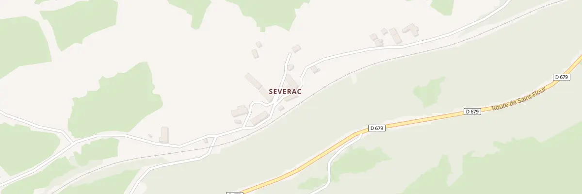 Plan du 5011 Severac à Neussargues-Moissac