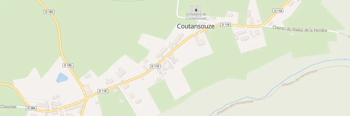 Plan du 28 Grande Rue à Coutansouze