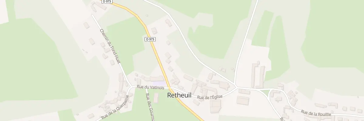 Plan du 4 Rte de Compiegne à Retheuil