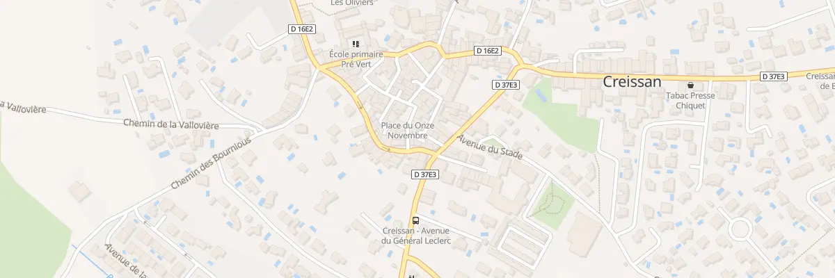 Plan du 5 Bd du Ruisseau à Creissan