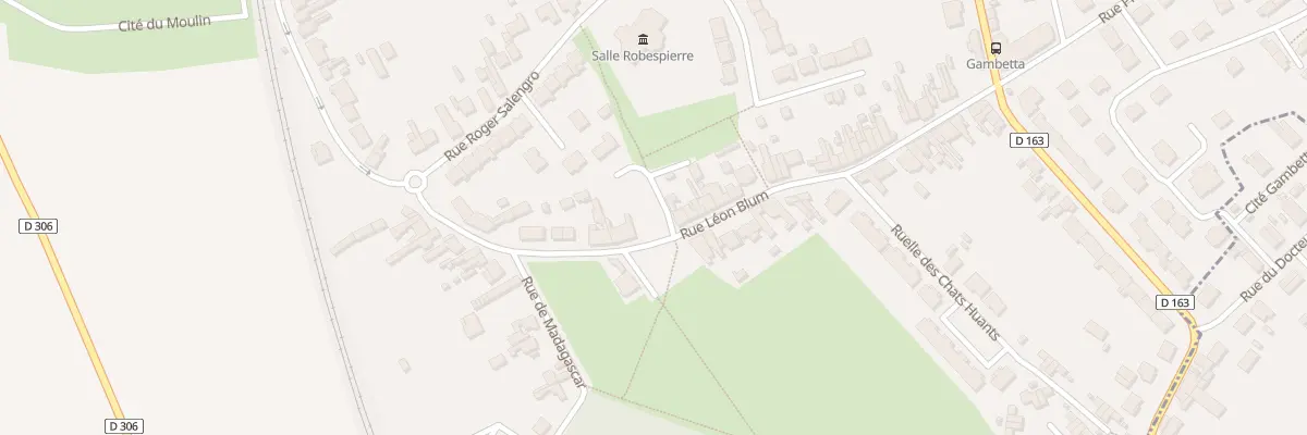 Plan du 71 Rue Léon Blum à Oignies
