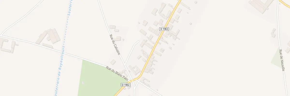 Plan du 22 Rue de l’Arbre Loth à Ruyaulcourt