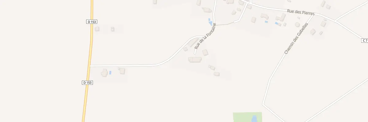 Plan du 12 Rue de la Fontaine à Pougny