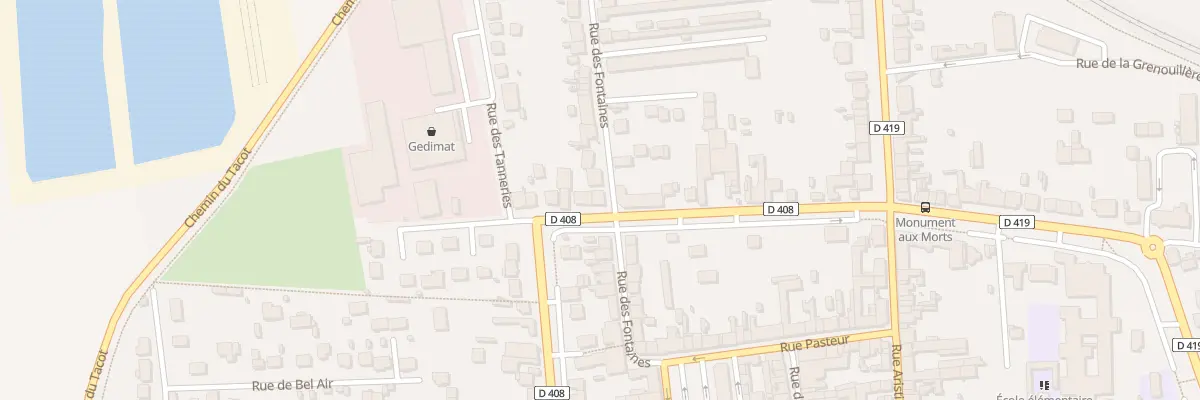 Plan du 29 Rue des Fontaines à Nangis