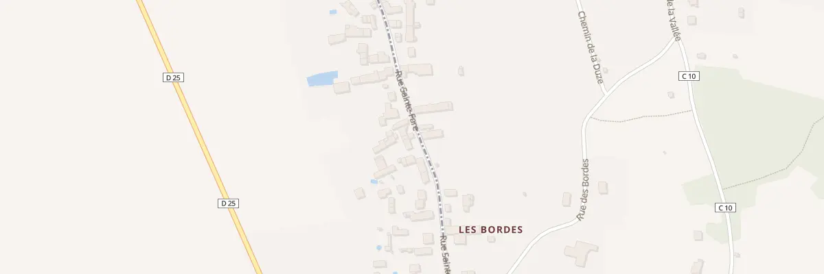 Plan du 61T Rue Sainte-Fare à Faremoutiers