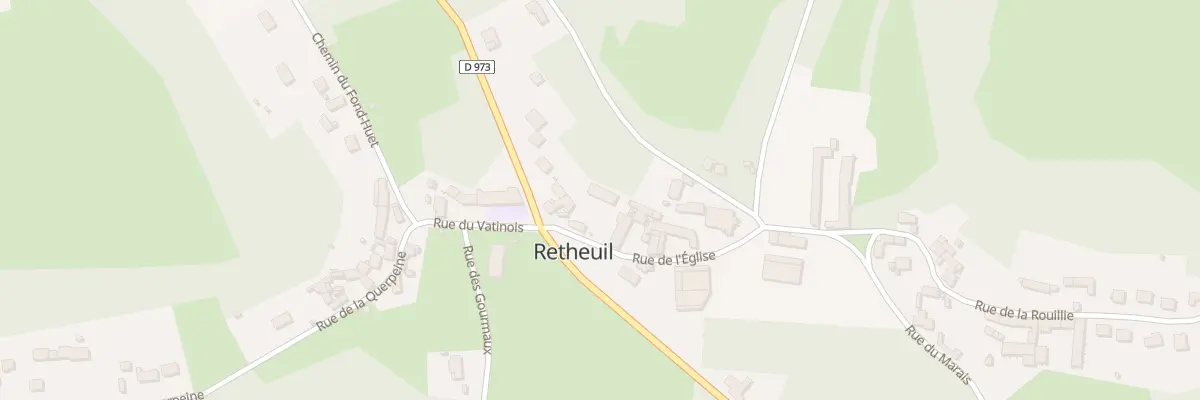 Plan du 3C Rue de l’Eglise à Retheuil