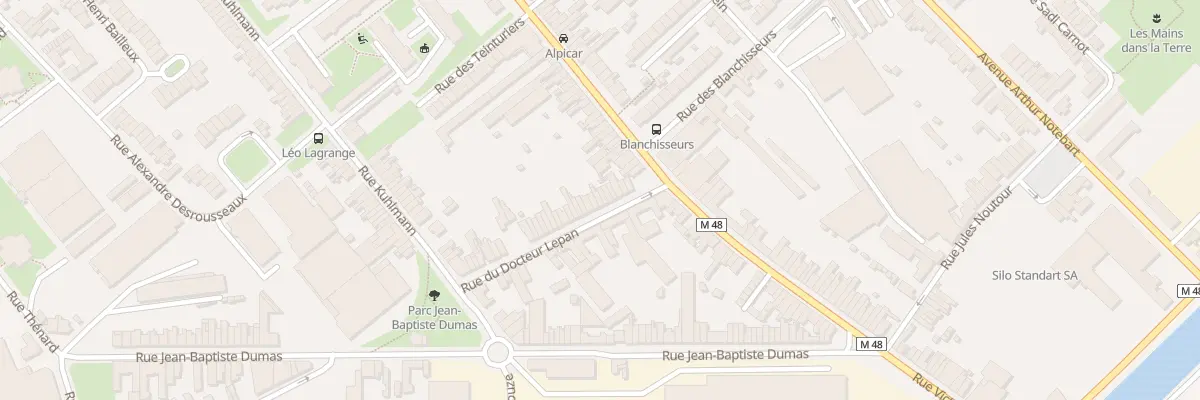 Plan du 16 Rue du Doc Lepan à Lille