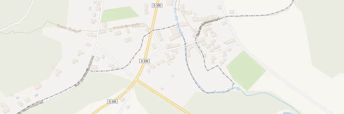 Plan du 12 Rue du Moulin à Saint-Étienne-Roilaye