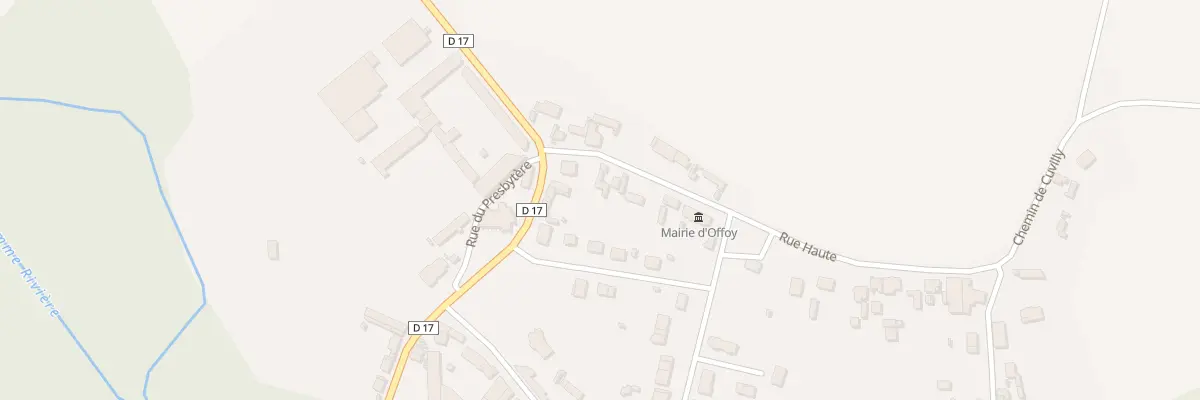 Plan du 4 Rue Haute à Offoy
