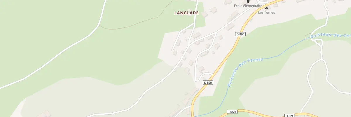 Plan du 5157A Langlade aux Ternes