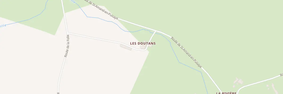 Plan du 235 Les Doutans à Lavau