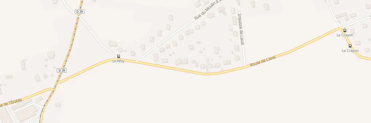 Plan du 5 Rte de Laval à Salins