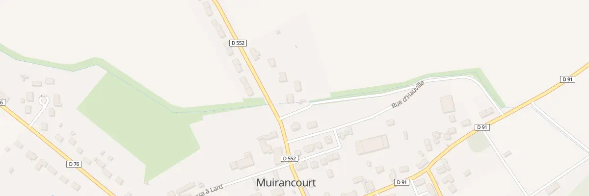 Plan du 194 Rue des Planquettes à Muirancourt