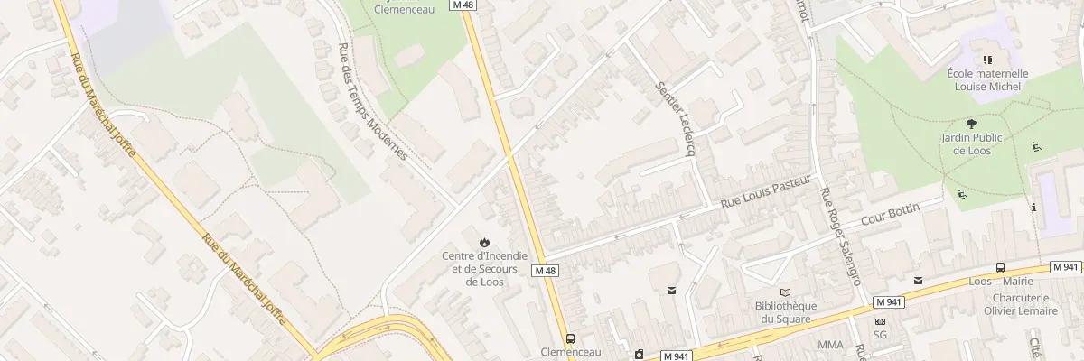 Plan du 162 Rue Georges Clemenceau à Loos