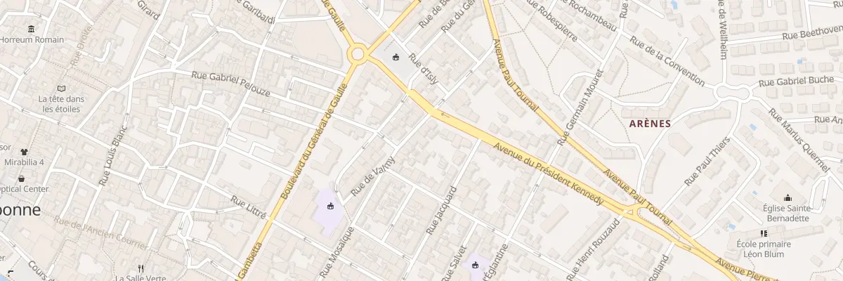 Plan du 22 Rue de Valmy à Narbonne