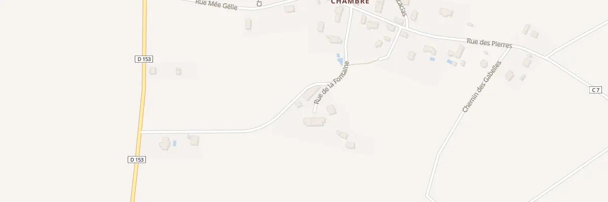 Plan du 10 Rue de la Fontaine à Pougny