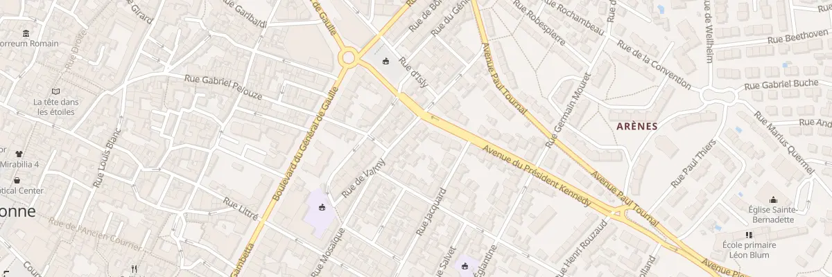 Plan du 24 Rue de Valmy à Narbonne