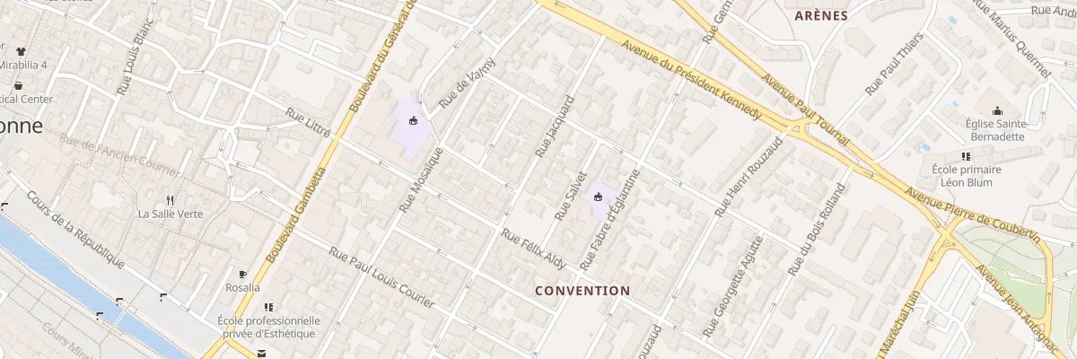 Plan du 32 Rue Jacquard à Narbonne