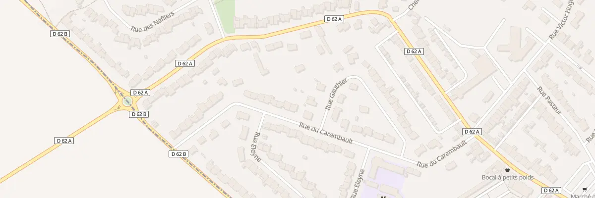 Plan du 20 Rue du Carembault à Phalempin