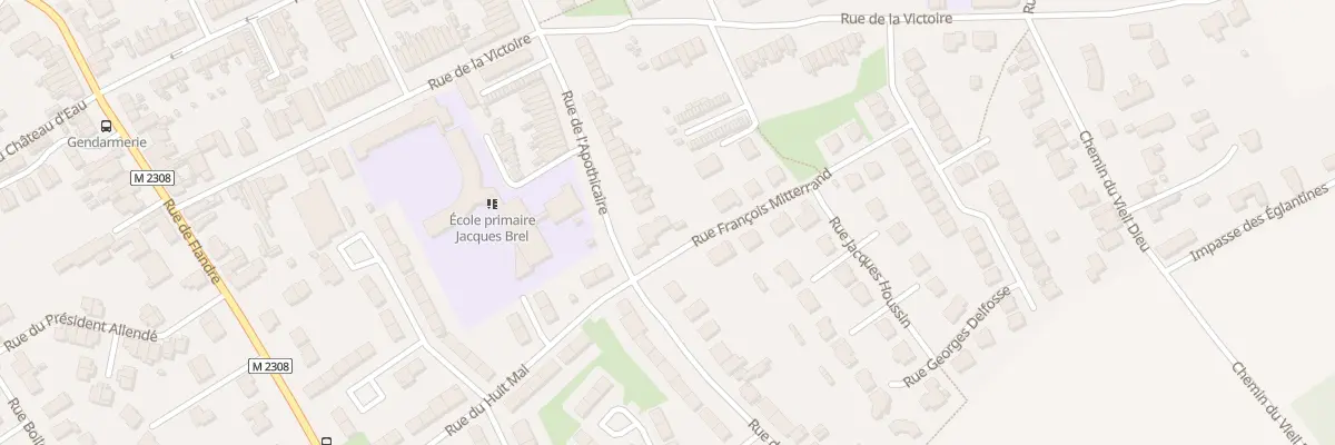 Plan du 117A Rue de l’Apothicaire à Comines