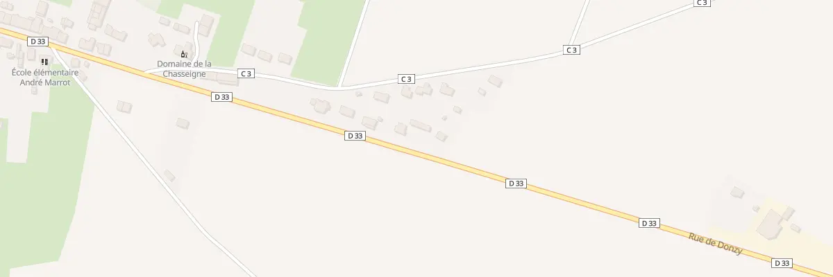 Plan du 49 Rue de Donzy à Pougny