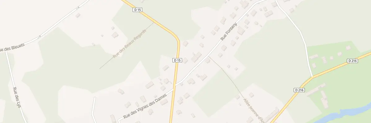 Plan du 3 Rue Fonteny à Pommeuse