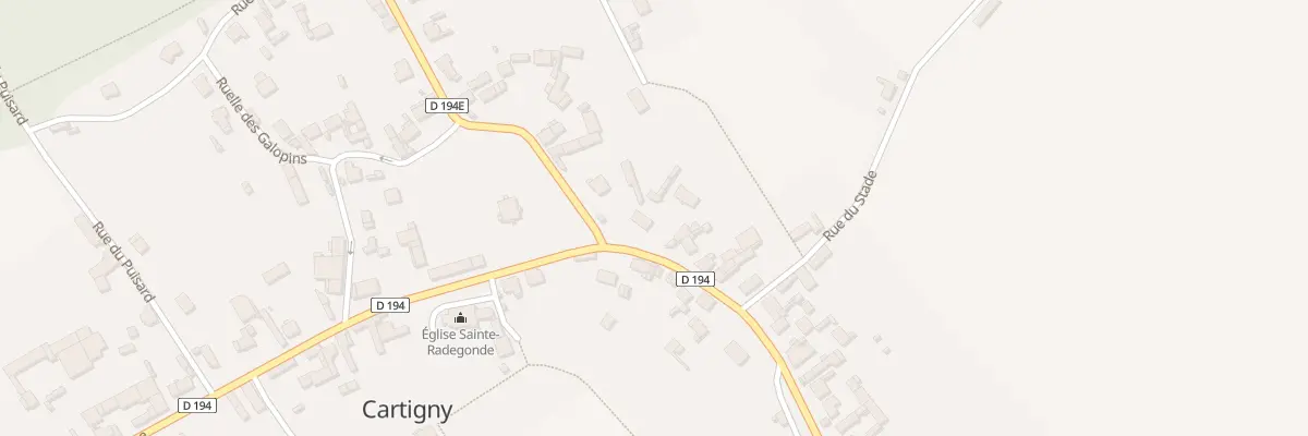 Plan du 3 Grande Rue à Cartigny