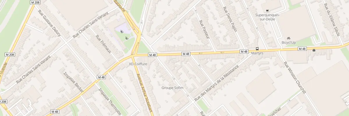 Plan du 86 Rue Anatole France Lomme à Lille