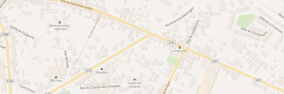 Plan du 30 Bd Ernest Noël à Noyon