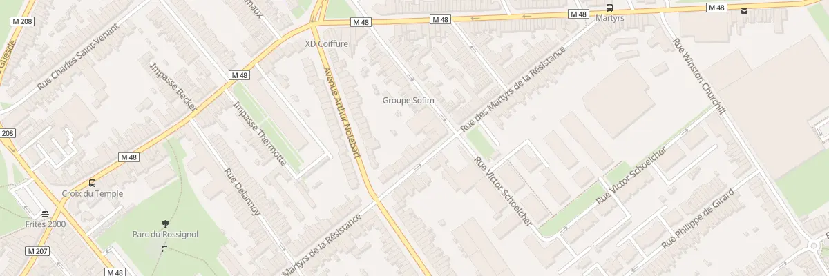 Plan du 85 Rue Martyrs de Resistance à Lille