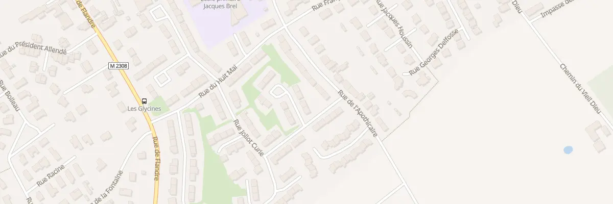 Plan du 4 Rue Charlie Chaplin à Comines